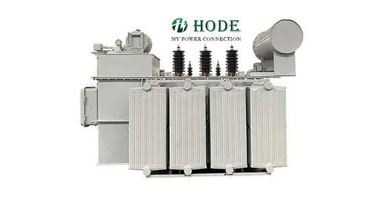 Trasformatore di potenza commutatore sotto carico da 2500 kVA 11 kV Tre